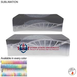 Faculty Table Throw for 8' Table (Closed Back), Sublimated