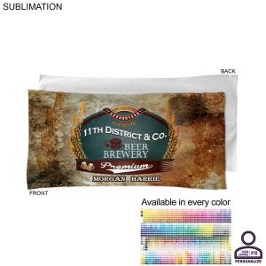 Personalized Sublimated Microfiber Terry Beach Towel, 22x44