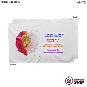 24 Hr Express Ship - Plush and Soft White Velour Terry Cotton Blend Hand, Sports Towel, 15x25