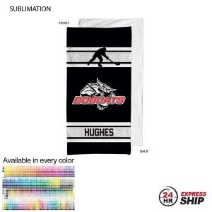 24 Hr Express Ship - Team Towel in Plush and Soft Velour Terry Cotton Blend, 24x48