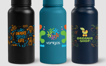 Mariner - 31 oz. Double Wall Recycled Stainless Steel Bottle grouped