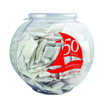 Clear Fish Bowls - FlavorBurst® Candies grouped