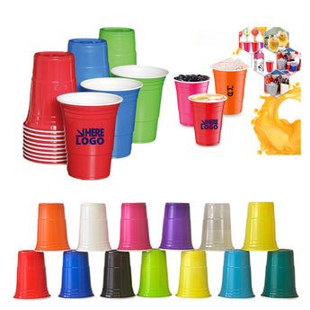 16oz Solo Party Plastic Cups MOQ 300PCS grouped