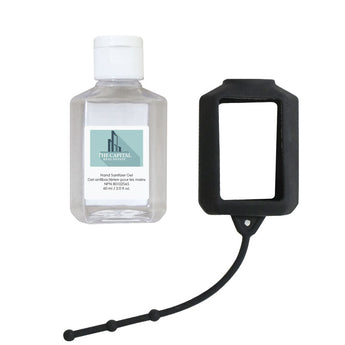 60 Ml. (2 Fl. Oz.) Hand Sanitizer With Silicone Holder grouped