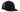 Black Trucker Mesh Cap With Flat Peak