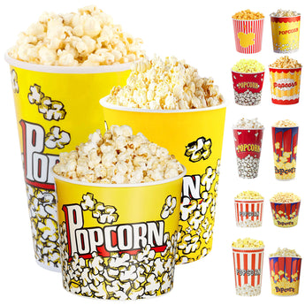 65 OZ Popcorn Buckets grouped