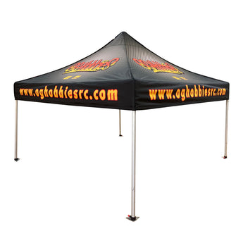 10' x 10' Pop-Up Tent plain grouped
