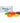 White 4 Color Process FlavorBurst Candies grouped