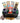 Black Beverage & Candy Basket grouped