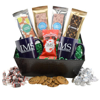 Black Beverage & Candy Basket grouped