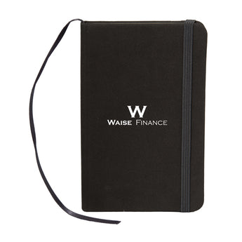 Black Oceanscape Junior Notebook