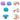 Weekly Round Twist Pill Box grouped