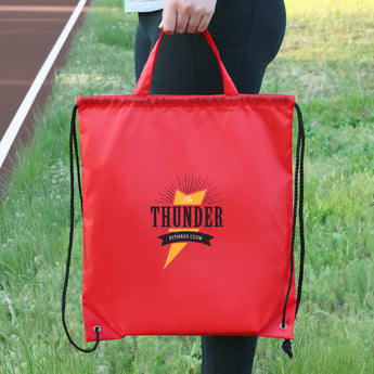Sprinter Drawstring Backpack grouped