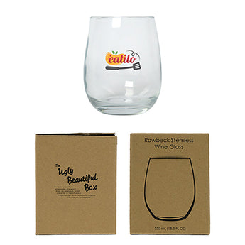 Rowbeck 550 Ml. (18 Fl. Oz.) Stemless Wine Glass grouped