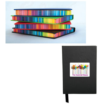 Black Surrealist Colour Edge Notebook