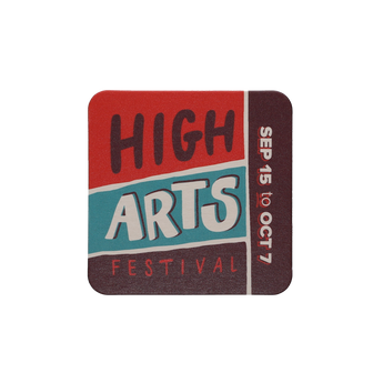 35 pt 3.5" Square Coasters grouped