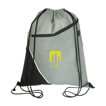 Grey Trailwood Non Woven Drawstring Cinch