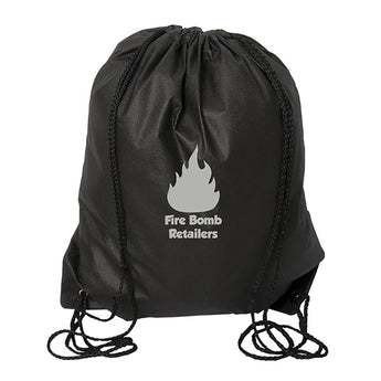 Urban Adventurer Non Woven Drawstring Backpack grouped