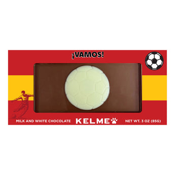 White Soccer Two Tone Chocolate Bar grouped
