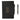 Black Carmelia Pu Hard Cover Journal