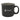 Black-Grey Parsumi Two-Tone 416 Ml. (14 Fl. Oz.) Stoneware Mug