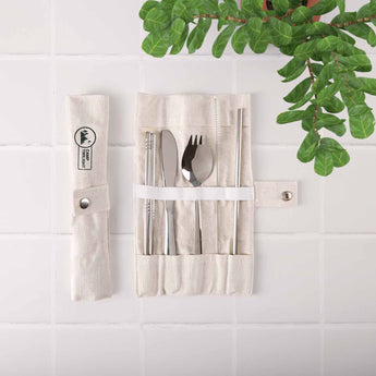 Stainless Steel Utensil Set grouped
