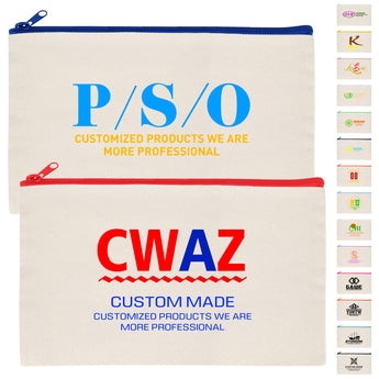 Canvas Pencil Case grouped