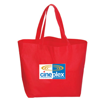 Red Ah-Ya Oversize Non Woven Tote