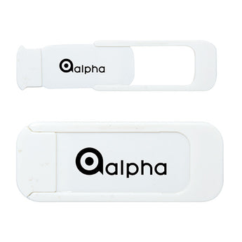White Webcam Privacy Cover