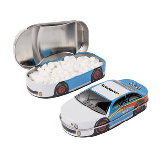 MultiColor Race Car Tin-MicroMints® grouped