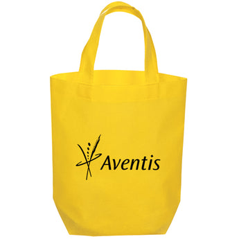 Yellow Mini Non Woven Tote