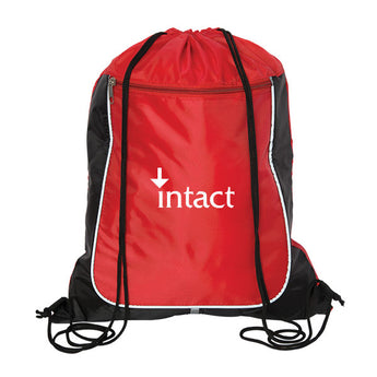 Red Lonsdale Drawstring Cinch
