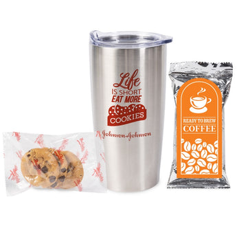 STAINLESS Mrs. Fields ® Cookies and Coffee Tumbler Set grouped