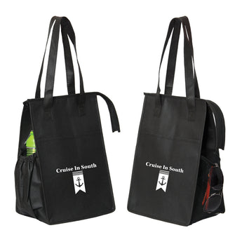 Black Thornhill Chill Non Woven Insulated Cooler Bag