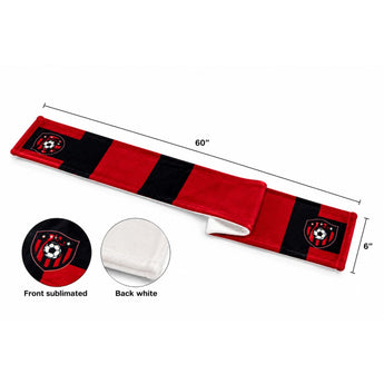 Custom Mink Scarf – 6" x 60" | Ultra-Soft Premium Finish | 1-Sided Sublimation grouped