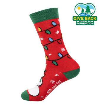 Multicolor ACE Let's Spread Some Cheer, The Holidays Are Here Dress Socks grouped