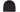 Black Recycled Roll Up Beanie