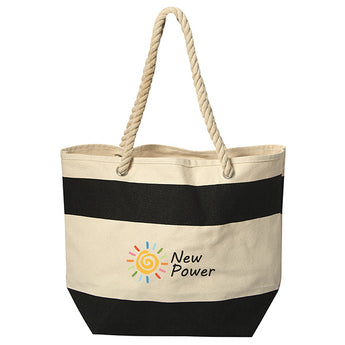 Black Laval 12 Oz. Cotton Tote Bag