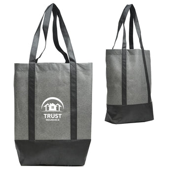 Heathered Non-Woven Tote grouped