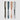Islander Softy Monochrome Metallic Stylus Gel Pen grouped