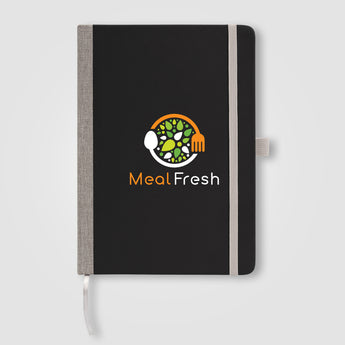Steinbeck - Recycled Two Tone Hard Cover Notebook