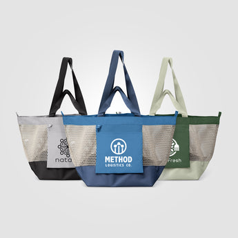 Neri Recycled Mesh Foldable Tote Bag - 45L