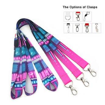 3/4" Lanyard with Metal Clasp grouped