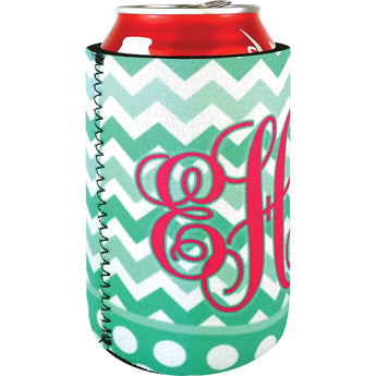 Full Color Neoprene Collapsible Can Cooler grouped