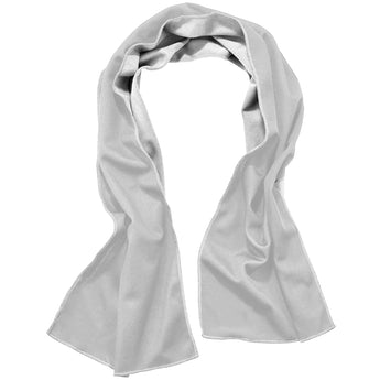 White White Cooling Towel, 12"x40", with full color sublimated logos