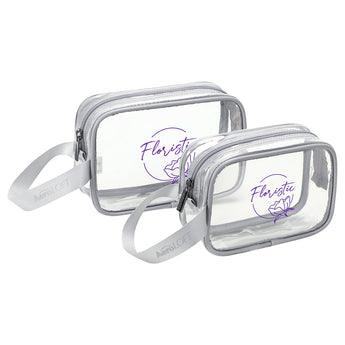 AeroLOFT® Clear View 2 pc Travel Toiletry Bags
