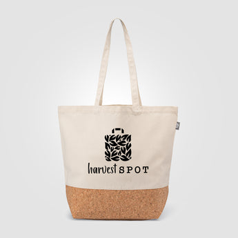 Alentejo - Recycled Cotton Tote Bag with Cork Bottom