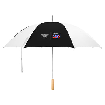 America250™ 60" Arc Golf Umbrella plain grouped