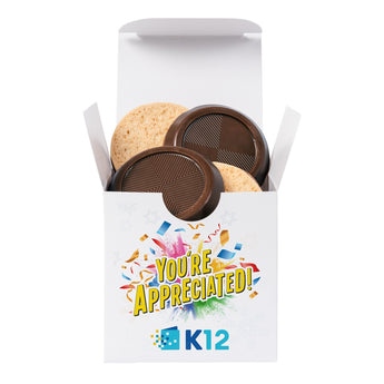 Full Color Desk Drop Box with Truffle Cookies grouped