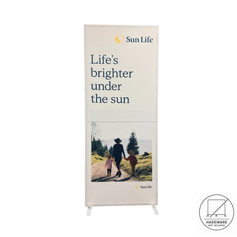72Hr Fast Ship - Replacement Graphics One sided for Frontlit SEG Fabric Banner Stand, 40" x 96" grouped